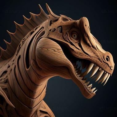 3D model Fushanosaurus (STL)